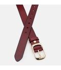 Женский кожаный ремень Borsa Leather CV1ZK-008br-goldbrown фото, картинка, изображение