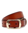 Женский кожаный ремень Borsa Leather CV1ZK-008gi-goldginger фото, картинка, изображение
