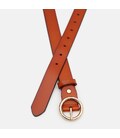 Женский кожаный ремень Borsa Leather CV1ZK-037g-ginger фото, картинка, изображение
