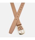 Женский кожаный ремень Borsa Leather CV1ZK158-goldpudra фото, картинка, изображение
