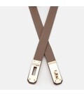 Женский кожаный ремень Borsa Leather CV1ZK-135t-taupe фото, картинка, изображение