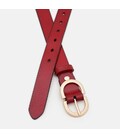 Женский кожаный ремень Borsa Leather CV1ZK105-goldred фото, картинка, изображение