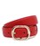 Женский кожаный ремень Borsa Leather CV1ZK-112r-red фото, картинка, изображение