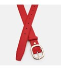 Женский кожаный ремень Borsa Leather CV1ZK-112r-red фото, картинка, изображение