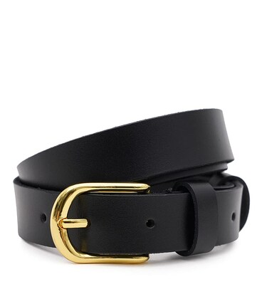 Женский кожаный ремень Borsa Leather 100v1genw49-black фото, картинка, изображение