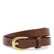 Жіночий шкіряний ремінь Borsa Leather 110v1genw47light-brown картинка, зображення, фото