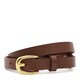 Жіночий шкіряний ремінь Borsa Leather 100v1genw44light-brown картинка, зображення, фото