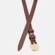 Женский кожаный ремень Borsa Leather 110v1genw44light-brown фото