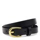 Жіночий шкіряний ремінь Borsa Leather 110v1genw45-black картинка, зображення, фото