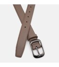 Женский кожаный ремень Borsa Leather CV1ZK-158t-taupe фото, картинка, изображение