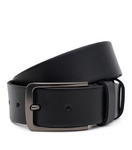 Мужской кожаный ремень Borsa Leather 115v1fx92-black фото, картинка, изображение