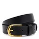 Женский кожаный ремень Borsa Leather 110v1genw49-black фото