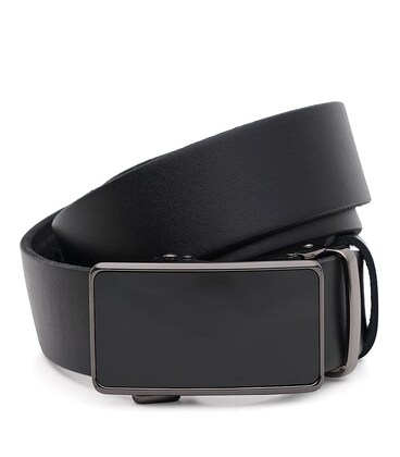 Мужской кожаный ремень Borsa Leather 115v1genav42-black фото, картинка, изображение