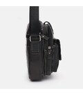 Мужская кожаная сумка Keizer K1336bl-black фото, картинка, изображение