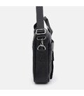 Мужская кожаная сумка - портфель Keizer K17069bl-black фото, картинка, изображение