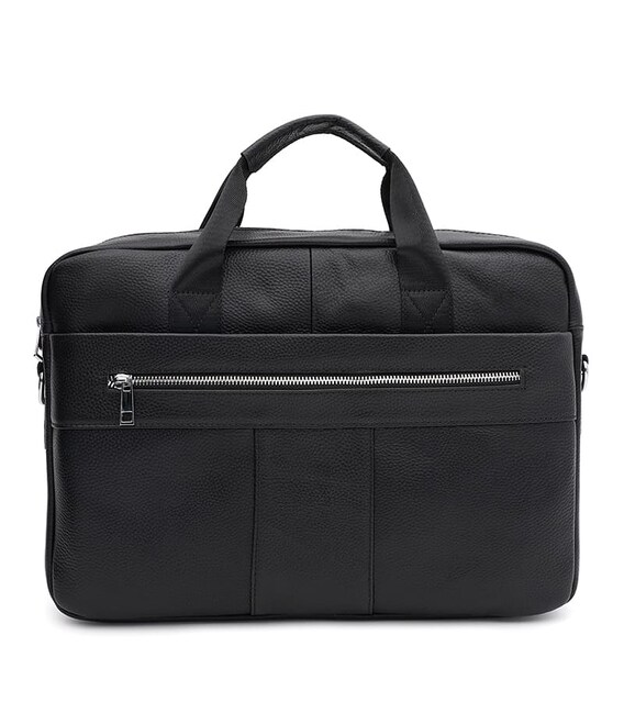 Чоловіча шкіряна сумка - портфель. Keizer K17068bl-black картинка, зображення, фото