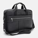 Мужская кожаная сумка - портфель Keizer K17068bl-black фото