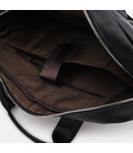 Мужская кожаная сумка - портфель Keizer K17068bl-black фото, картинка, изображение