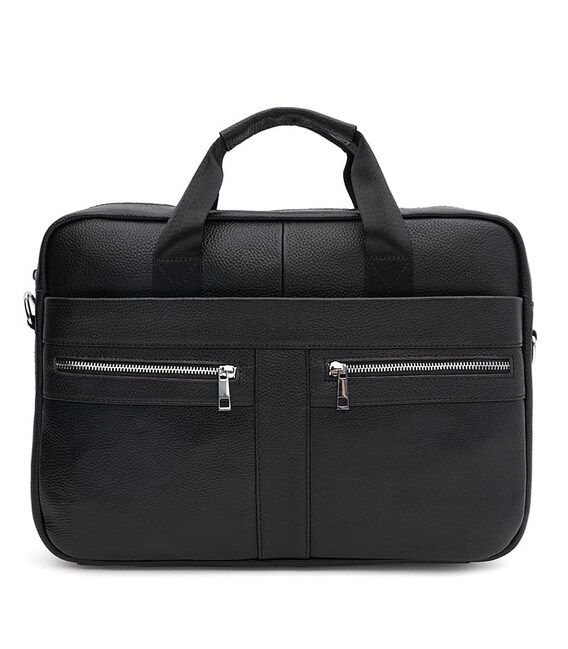 Чоловіча шкіряна сумка - портфель. Keizer K17067bl-black картинка, зображення, фото