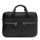 Мужская кожаная сумка - портфель Keizer K17067bl-black фото