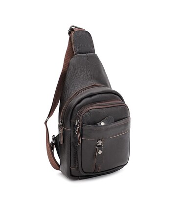 Мужской кожаный рюзак Keizer K1223adark-brown фото, картинка, изображение