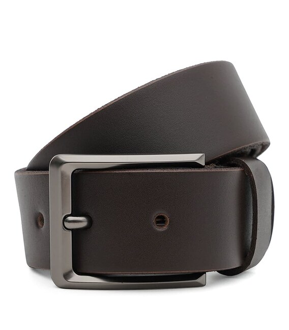 Мужской кожаный ремень Borsa Leather 115vfx81-brown фото, картинка, изображение