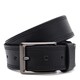 Мужской кожаный ремень Borsa Leather 115vfx80-black фото