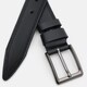Мужской кожаный ремень Borsa Leather 115vfx80-black фото