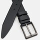 Мужской кожаный ремень Borsa Leather 125vfx79-black фото