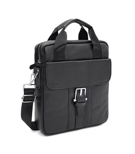 Чоловіча шкіряна сумка Keizer K18862bl-black картинка, зображення, фото