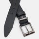 Мужской кожаный ремень Borsa Leather 125vfx86-black фото