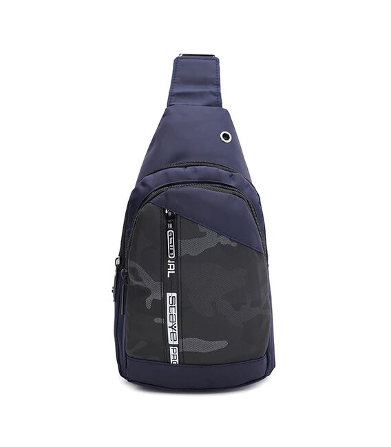 Чоловічий рюкзак через плече Monsen C17037n-navy картинка, зображення, фото