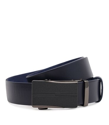 Мужской кожаный ремень Borsa Leather 125v1genav23-navy фото, картинка, изображение