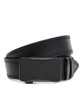 Чоловічий шкіряний ремінь Borsa Leather 125v1genav21-black картинка, зображення, фото