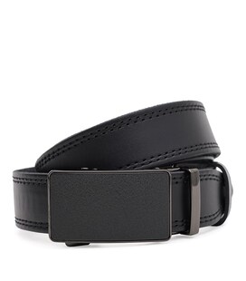 Чоловічий шкіряний ремінь Borsa Leather 115v1genav18-black картинка, зображення, фото