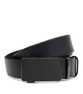 Чоловічий шкіряний ремінь Borsa Leather 125v1genav17-black картинка, зображення, фото