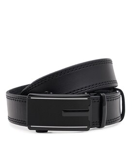 Чоловічий шкіряний ремінь Borsa Leather 125v1genav35-black картинка, зображення, фото