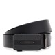 Мужской кожаный ремень Borsa Leather 115v1genav33-black фото