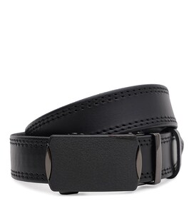 Чоловічий шкіряний ремінь Borsa Leather 125v1genav32-black картинка, зображення, фото