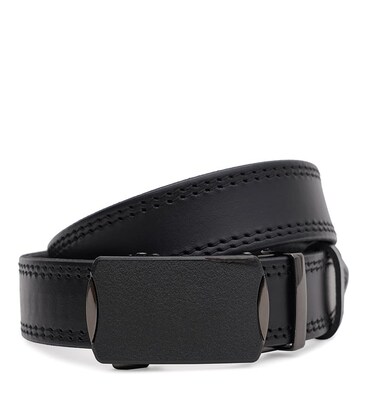 Мужской кожаный ремень Borsa Leather 115v1genav32-black фото, картинка, изображение