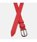 Жіночий шкіряний ремінь Borsa Leather 100v1genw42-red картинка, зображення, фото