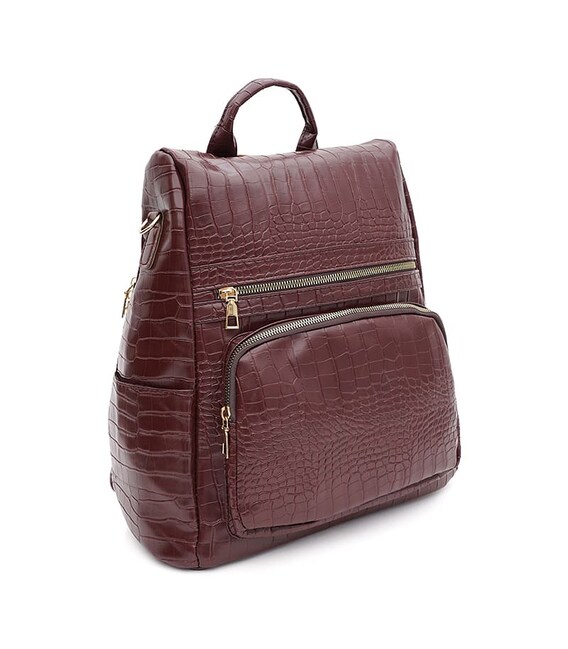 Женский рюкзак Monsen C1KM1330br-brown фото, картинка, изображение