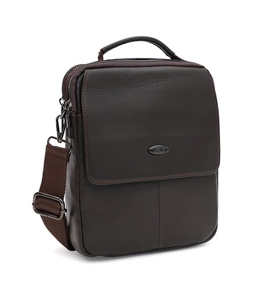 Чоловіча шкіряна сумка Ricco Grande T1tr0044br-brown картинка, зображення, фото