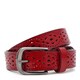 Женский кожаный ремень Borsa Leather CV1ZK-040r-red фото