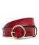 Жіночий шкіряний ремінь Borsa Leather CV1ZK-037r-red картинка, зображення, фото