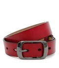 Женский кожаный ремень Borsa Leather CV1ZK-008c-red фото, картинка, изображение