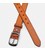 Женский кожаный ремень Borsa Leather CV1ZK-008g-ginger фото, картинка, изображение
