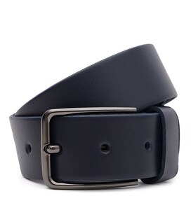 Мужской кожаный ремень Borsa Leather 125v1fx65-navy фото, картинка, изображение