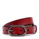 Женский кожаный ремень Borsa Leather CV1ZK-052r-red фото