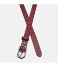 Женский кожаный ремень Borsa Leather CV1ZK-052c-red фото, картинка, изображение